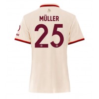 Bayern Munich Thomas Muller #25 Tredje Tröja Dam 2024-25 Kortärmad